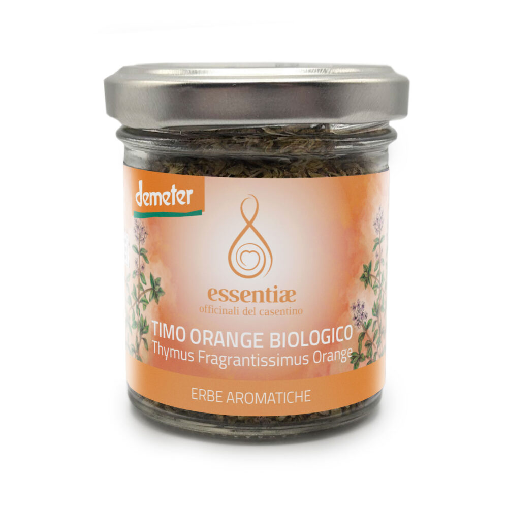 essentiae erbe aromatiche timo orange